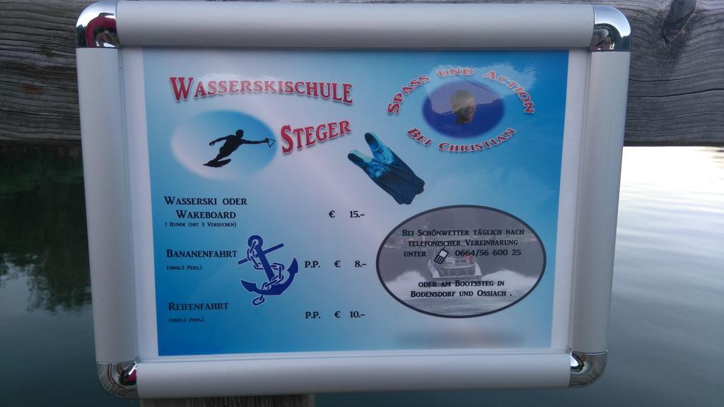 Ferienwohnung Christian Am Ossiachersee Bodensdorf Eksteriør bilde